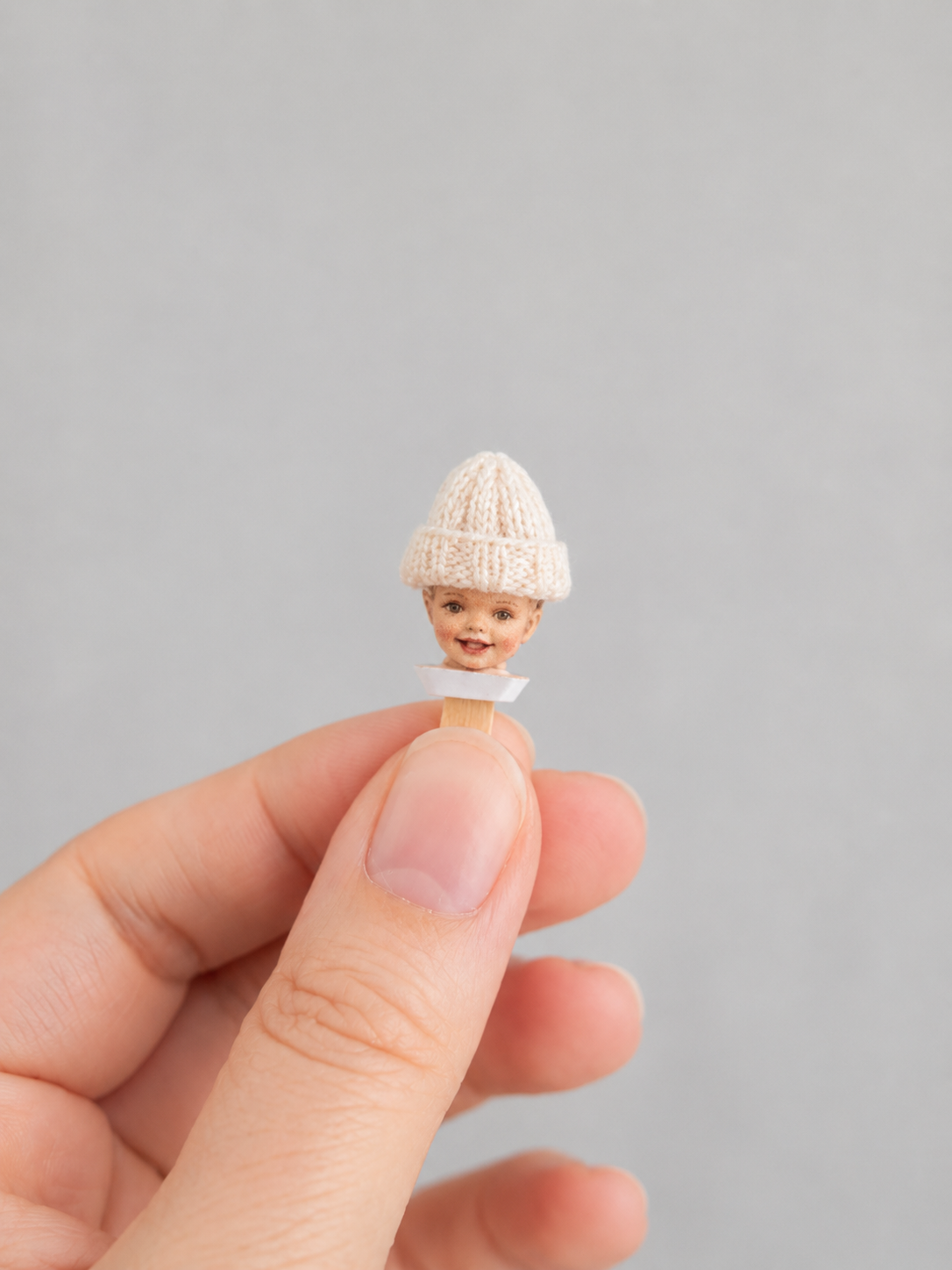 Dollhouse Miniature Baby Doll Hat