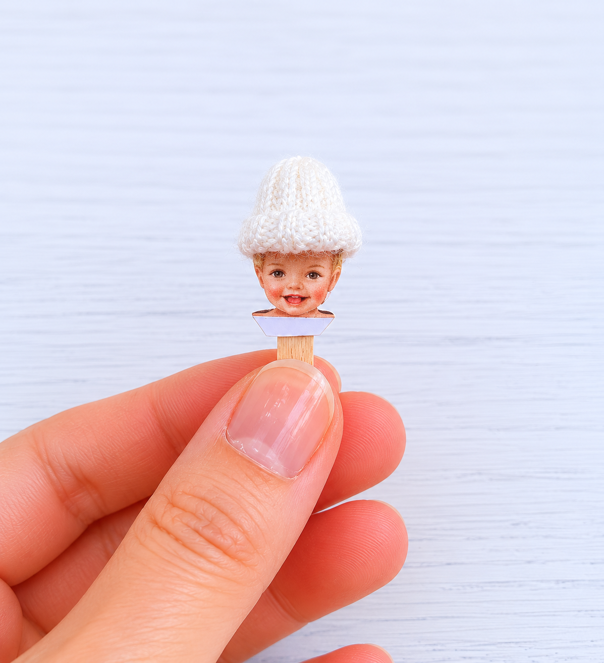 Dollhouse Miniature Baby Doll Hat