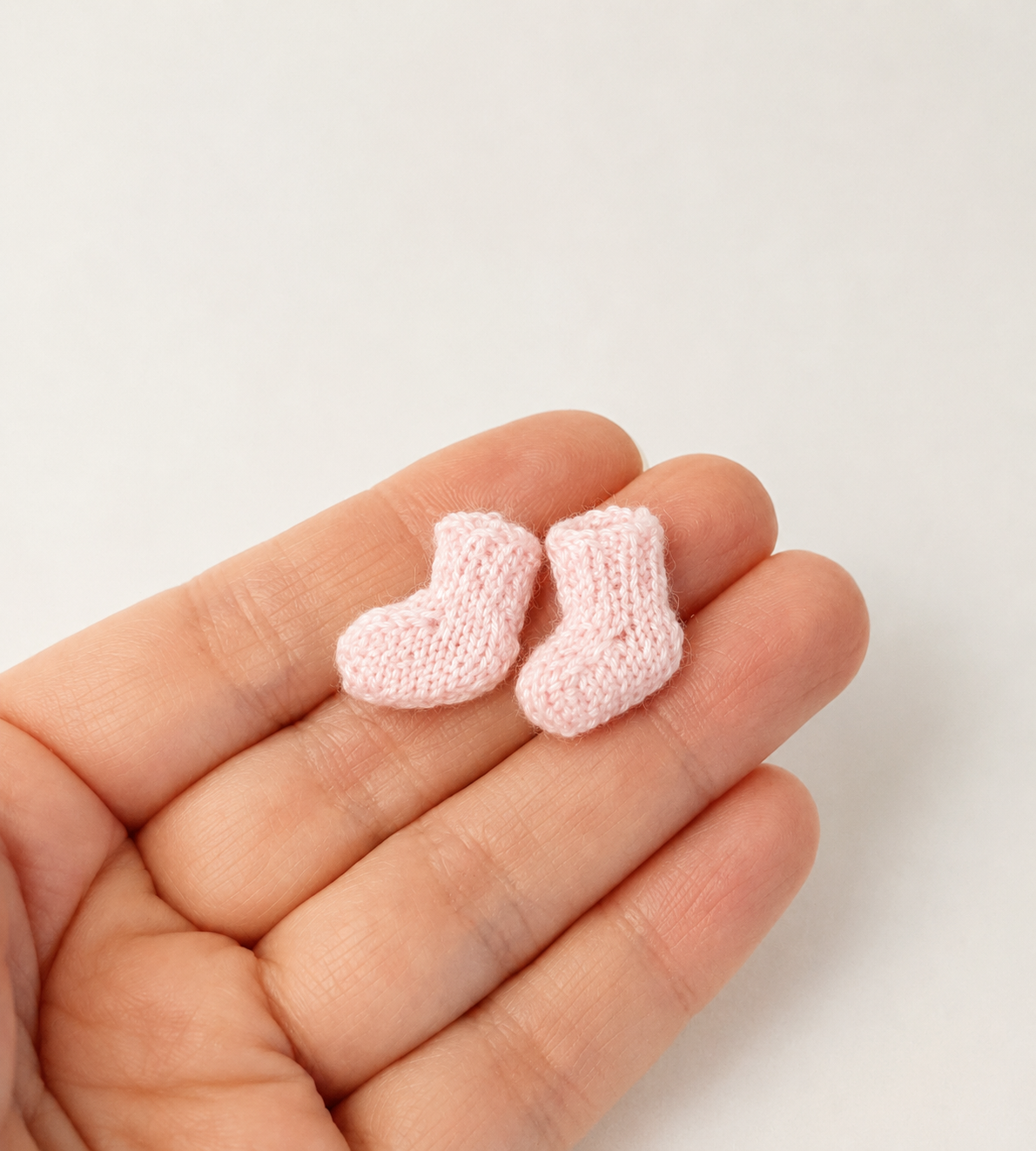 Handmade Knitted Dollhouse Miniature Wool Socks
