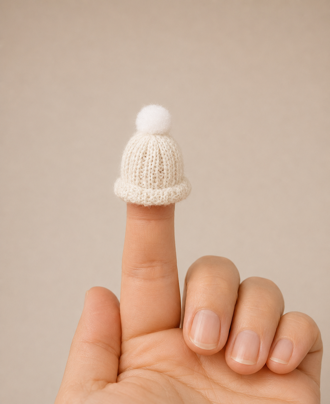 Miniature Doll Bobble Hat