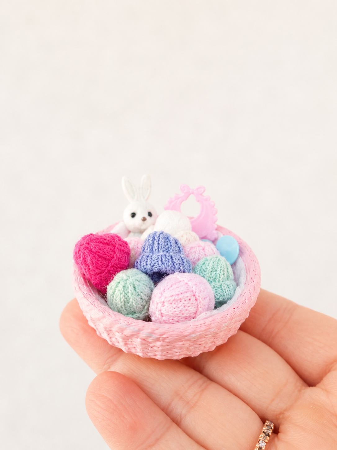Dollhouse Miniature Baby Doll Hat