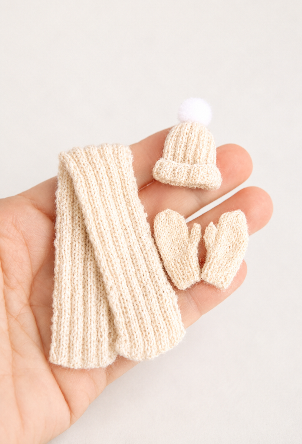 Miniature Doll Bobble Hat