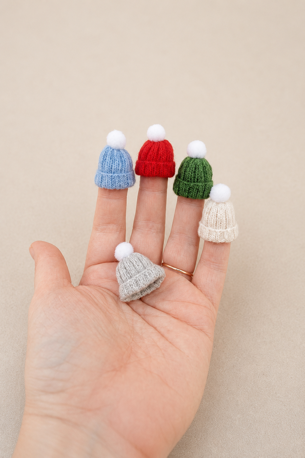 Miniature Doll Bobble Hat