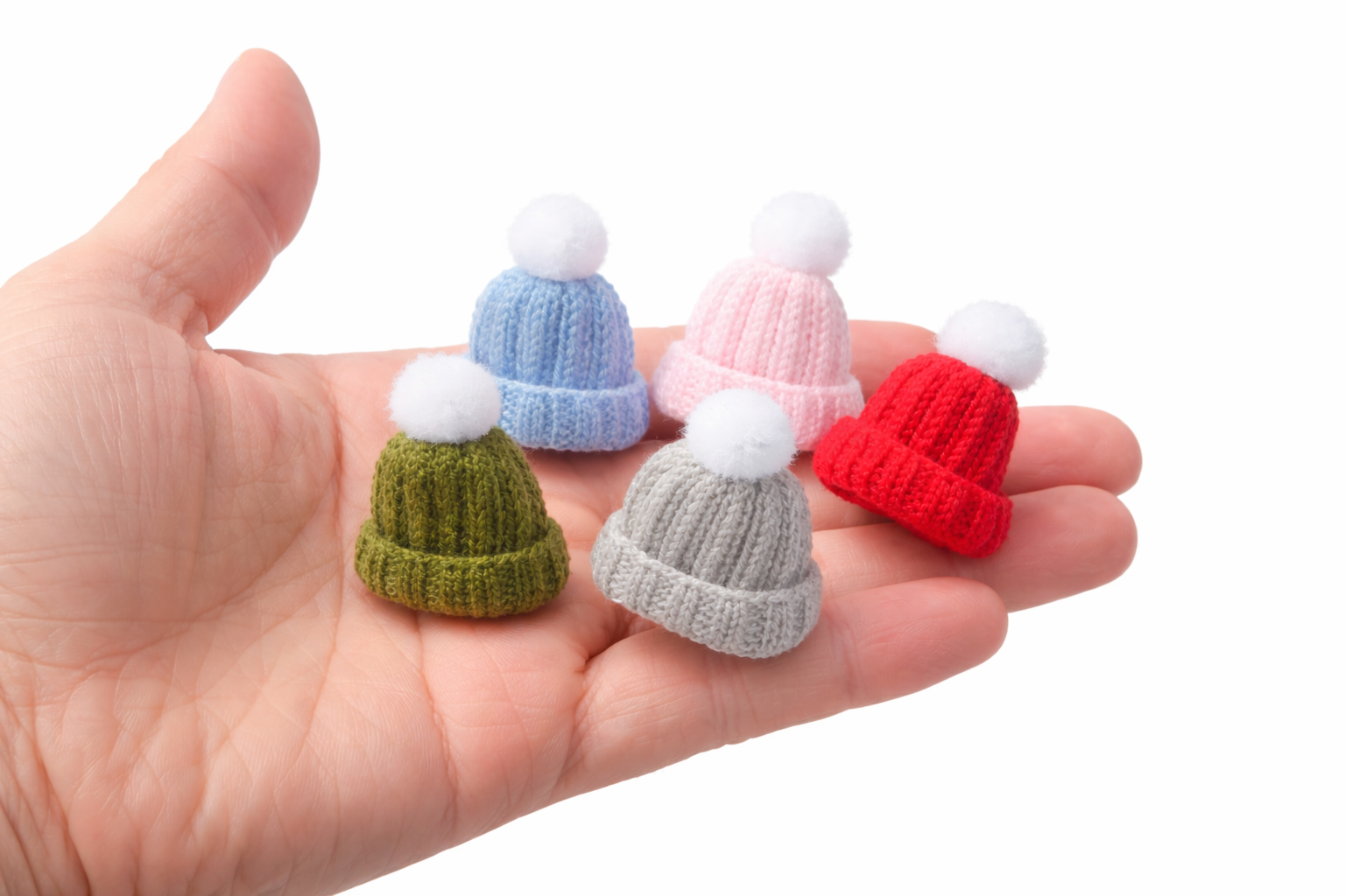 Miniature Doll Bobble Hat