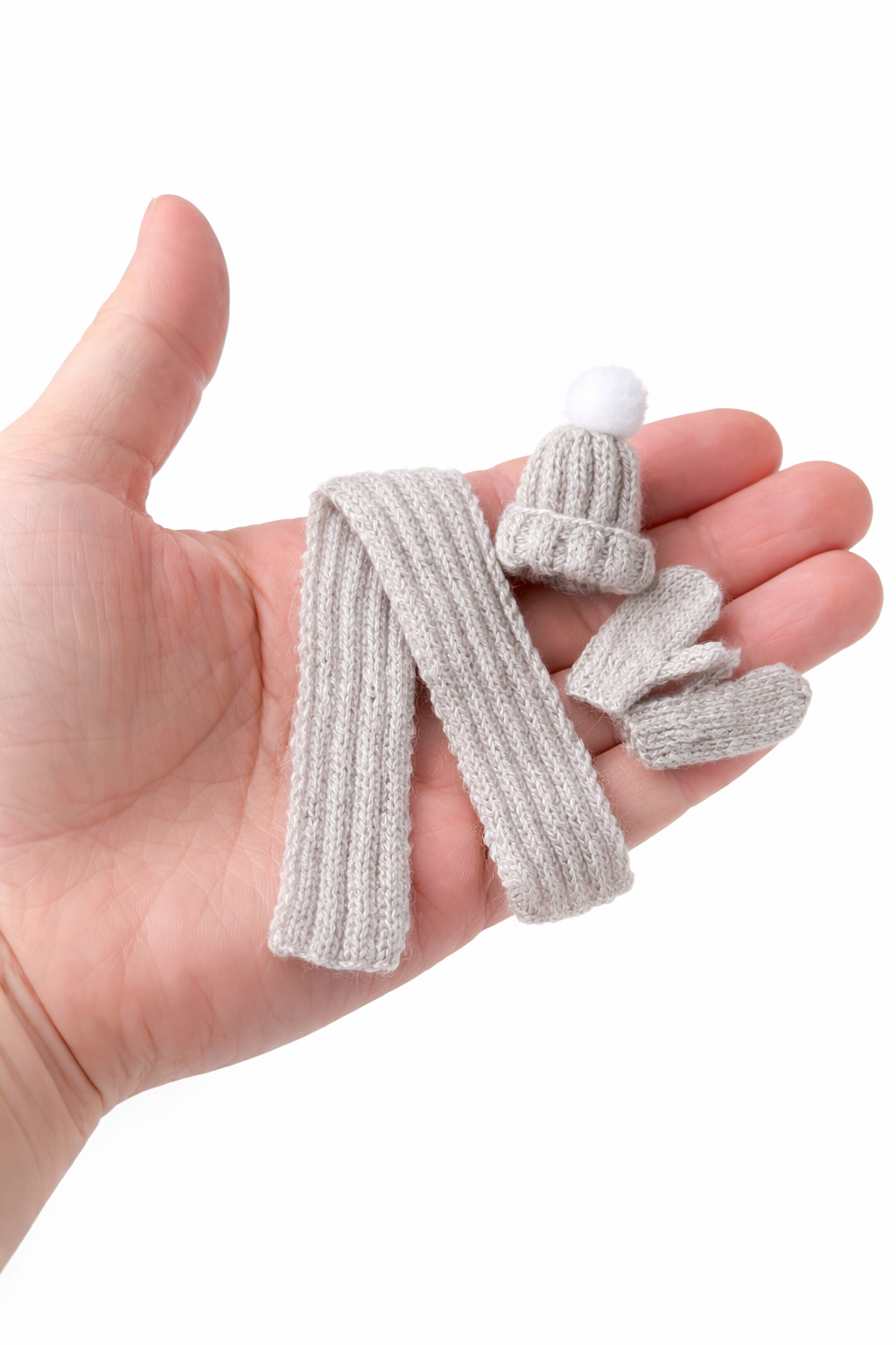 Miniature Doll Bobble Hat